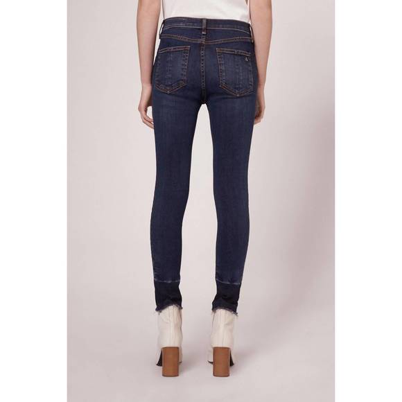 NEW RAG & BONE 10 inch capri jean in stanwix - Picture 3 of 3